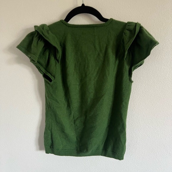 Charlotte Brody BUTTERFLY SWEATER - FOREST, size small - Picture 6 of 6